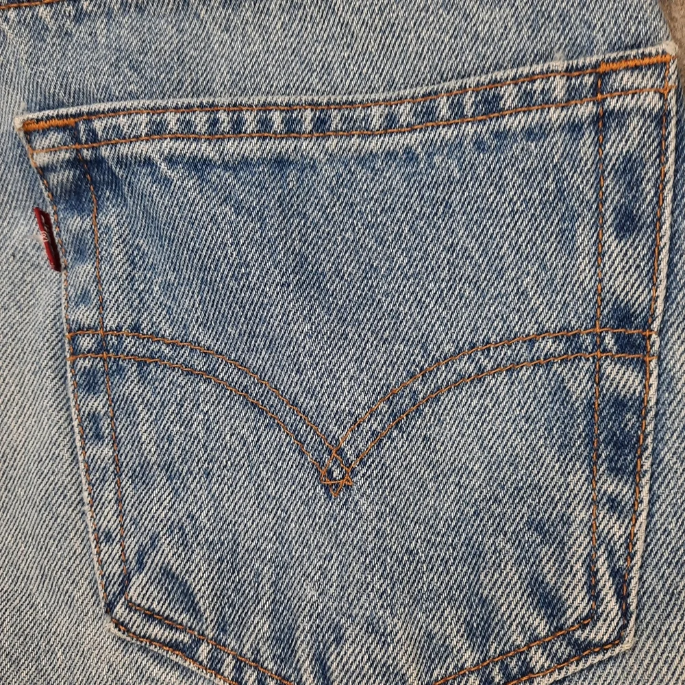 Levi's 505 VTG 90's Regular Fit Straight Leg Blue Jeans SZ 34x32
